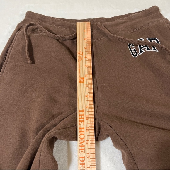GAP Mens Heritage Logo Tapered Leg Jogger Light/Med Brown Size Small - Picture 8 of 9